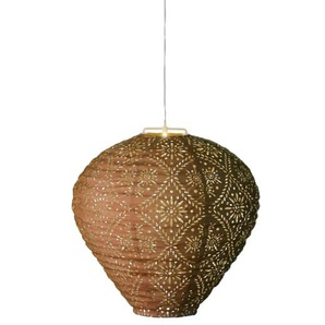 Solar-Laterne, orange, 30 cm