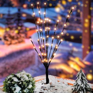 Solar Lichterzweige mit 60 warmweißen LEDs wetterfest IP44 outdoor 102582 - Esotec