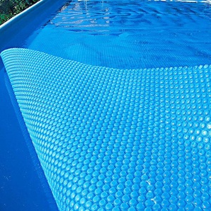 Solarabdeckplane MYPOOL AFB 525/320 Planen Gr. B/L: 725 cm x 460 cm, blau Solartechnik für Achtformbecken, in versch. Größen