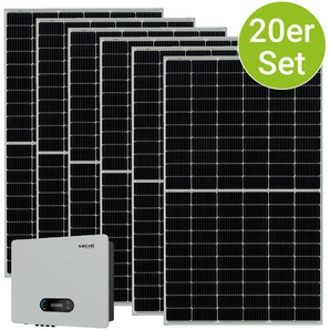 Solaranlage 7,5 kW mit 20 Ulica Solarmodulen und Sofar Wechselrichter