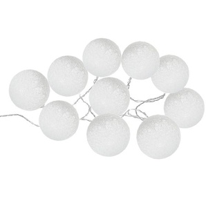 Solare Außen-Lichterkette Mehrfarbig 10 Leuchtkugeln Hespéride
