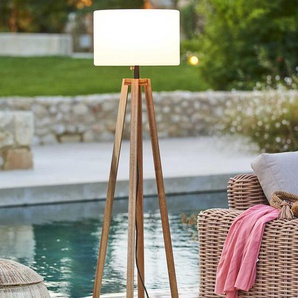 Solarlampe MATIA Weiß H. 148 cm Hespéride