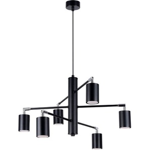 SOLLUX lighting Kronleuchter LEMMI, ohne Leuchtmittel, leuchtet nieder