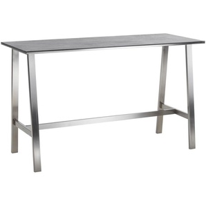 Solpuri Bari Bartisch Edelstahl 175x68 cm