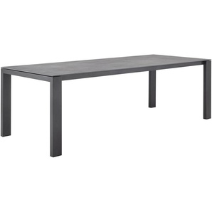 Solpuri Mono Tisch Edelstahl Anthrazit/240x100 cm