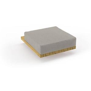Solpuri Plateau S-Modul Hocker inkl. Polster Teak