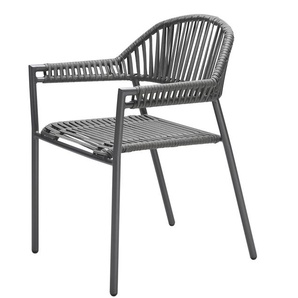 Solpuri Sun Stapelsessel Aluminium Anthracite/String Flex