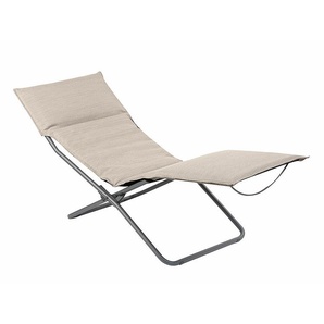 Sonnenliege Bayanne Chaise Lounge Lafuma Polster Hedona latte braun, 68x63 cm