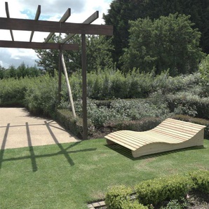 Sonnenliege Gartenliege Relaxliege (Lärche) Liegebreite 80cm