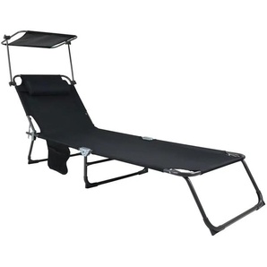 Sonnenliege | schwarz | 55 cm | 24 cm |
