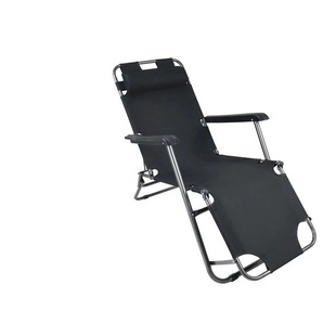 Sonnenliege - schwarz - Materialmix - 60 cm - 27 cm | Möbel Kraft
