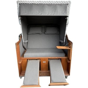 Sonnenpartner Strandkorb "Classic"  Halbliegemodell StoffNr. 9836