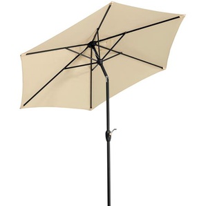Schneider Schirme Sonnenschirm  Bilbao ¦ creme ¦ Maße (cm): H: 228  Ø: 220