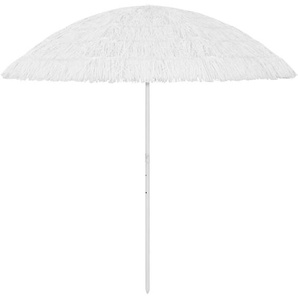 Sonnenschirm Hawaii Weiß 300 cm - Vidaxl