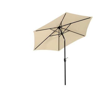 Sonnenschirm Ø 220 cm | creme | 228 cm | 220.0 |