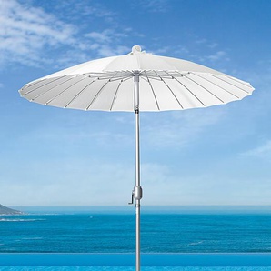 Sonnenschirm Simi weiß, 247 cm