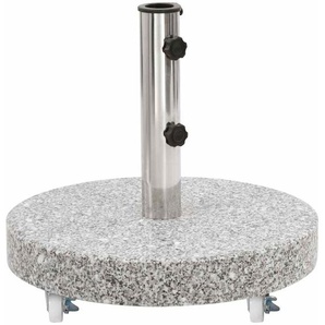 Sonnenschirmständer Granit 30 kg Rund Grau Vidaxl 285474
