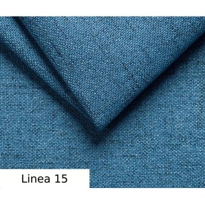 Sonstige Verlage Robin Hilton Ecksofa mit Schlaffunktion Bettkasten 2 Kissen Sofa L-Form Schlafsofa Freistehende Eckcouch Schlafcouch Wohnzimmermöbel Wohnlandschaft Rechts Blau