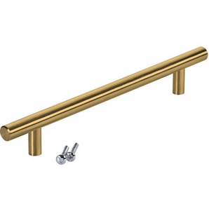 SOTECH Stangengriff/ Relinggriff G17 - Edelstahl goldfarbig galvanisiert, BA 160 mm, 20 Stück