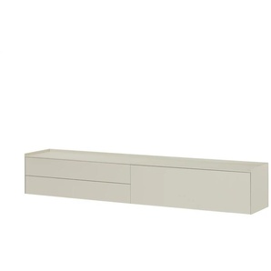 sound+vision Hänge Lowboard  Milo ¦ beige ¦ Maße (cm): B: 240 H: 40 T: 43.0