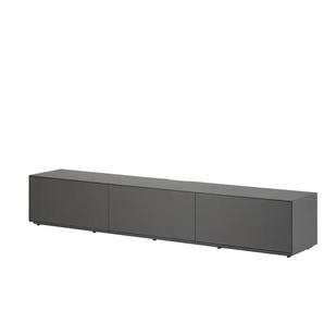 sound+vision Lowboard Matti - grau - Materialmix - 240 cm - 38 cm - cm 43,0 | Möbel Kraft