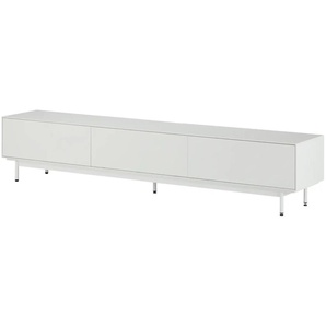 sound+vision Lowboard Matti - weiß - Materialmix - 240 cm - 45 cm - cm 43,0 | Möbel Kraft