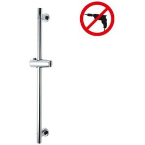 Tesa - Spaa Duschstange 655 mm, Metall verchromt und Kunststoff, einfache Montage ohne Bohren (40342-00000-00)