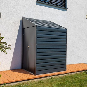 Spacemaker USA Metallgerätehaus, mit Rückwand, auch freistehend nutzbar, mit Flügeltür