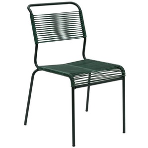 Spaghetti-Stuhl Säntis Schaffner AG tannengrün, Designer Schaffner, 85x56x60 cm