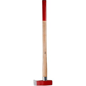 Dema - Spalthammer Spaltaxt 3 kg mit Hickory Holzstiel 90 cm Holzaxt Axt Spaltbeil Beil