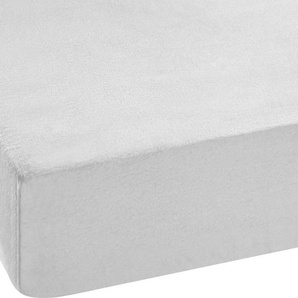 SETEX Spannbettlaken GOTS Feinbiber Spannbettlaken, Feinbiber, Gummizug: rundum, (1 Stück), aus zertifizierter Bio-Baumwolle