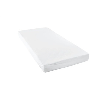 Spannbetttuch - weiß - 100% Baumwolle - 100 cm - 25 cm | Möbel Kraft