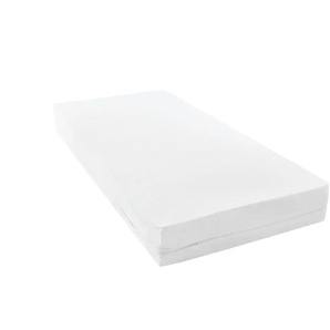 Spannbetttuch | weiß | Baumwollmischgewebe | 100 cm | 20 cm |