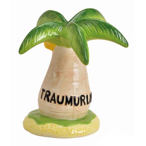 Spardose Palme Urlaubskasse Urlaub 15 cm Sparschwein Sparkasse