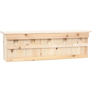 Spatzenhaus 5-fach 68x15x21 cm Tannenholz