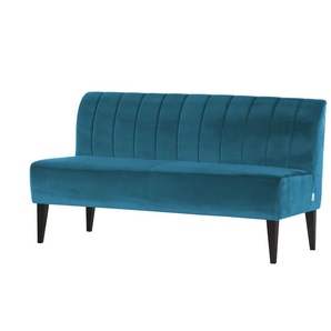 Speisesofa  Hearty ¦ türkis/petrol ¦ Maße (cm): B: 168 H: 92 T: 77.0