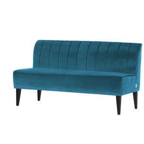 Speisesofa - türkis/petrol - Materialmix - 168 cm - 92 cm - cm 77,0 | Möbel Kraft