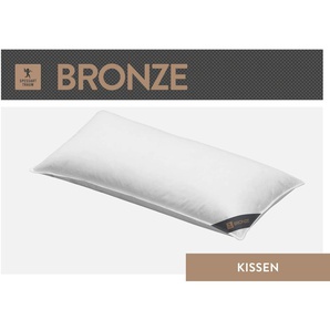 3-Kammer-Kopfkissen SPESSARTTRAUM Bronze Kopfkissen Gr. B/L: 40 cm x 80 cm, Baumwolle, 1 St., weiß Weitere Kopfkissen hergestellt in Deutschland, allergikerfreundlich