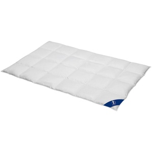 SPESSARTTRAUM Daunenbettdecke Arosa Bettdecke min 135x200 cm & weitere Größen, Füllung: 90% Daunen & 10% Federn, Bezug: 100% Baumwolle, Bettdecke Winter, Sommer, Made in Germany