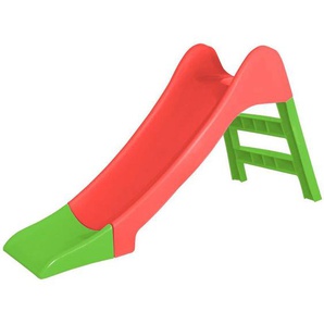 Spetebo - Kinderrutsche bunt - 135x67x46 cm - Kunststoff Rutsche Rutschbahn Gartenrutsche