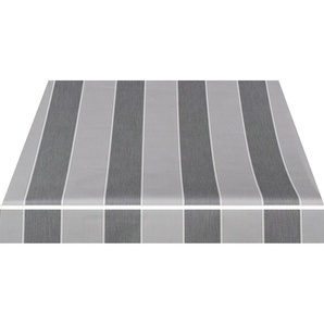 Halbkassettenmarkise SPETTMANN SKY FIX Markisen Gr. 250 cm, 200 cm, grau (anthrazit, grau) Kassettenmarkisen 250 cm Breite, 200 Ausfall, Volant gewellt