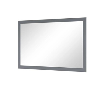 Spiegel 120 x 77 cm - grau - Glas,Aluminium,Holzwerkstoff - 120 cm - 77 cm - cm 3,0 | Möbel Kraft