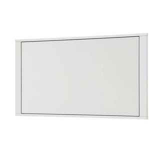 Spiegel 133 x 72 cm Octave ¦ weiß ¦ Glas,Aluminium,Holzwerkstoff ¦ Maße (cm): B: 133 H: 72 T: 3.0