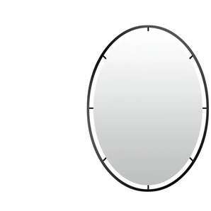 Spiegel 40 x 60 cm - schwarz - Metall - 40 cm - 60 cm - cm 2,0 | Möbel Kraft