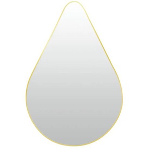 Spiegel 50 x 75 cm  ¦ gold ¦ Glas,Aluminium,Holzwerkstoff,Metall ¦ Maße (cm): B: 50 H: 75 T: 2.2