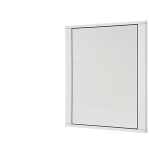 Spiegel 73 x 82 cm Octave ¦ weiß ¦ Glas,Aluminium,Holzwerkstoff ¦ Maße (cm): B: 73 H: 82 T: 3.0