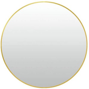 Spiegel 75 cm  ¦ gold ¦ Glas,Aluminium,Holzwerkstoff,Metall ¦ Maße (cm): B: 75 H: 75 T: 5.5