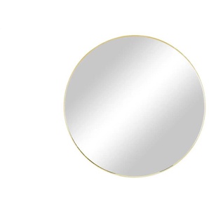 Spiegel 80 cm - gold - Glas,Aluminium,Metall - 80.0 | Möbel Kraft