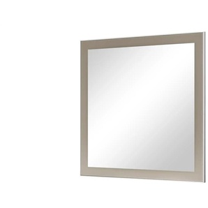 Spiegel 80 x 77 cm - beige - Glas,Aluminium,Holzwerkstoff - 80 cm - 77 cm - cm 3,0 | Möbel Kraft
