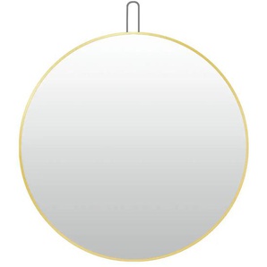 Spiegel 80 x 95 cm  ¦ gold ¦ Glas,Aluminium,Holzwerkstoff,Metall ¦ Maße (cm): B: 80 H: 95 T: 2.2